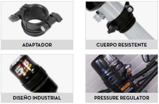 BOMBA NEUMATICA DE PISTON PIUSI 5.5:1 PARA DESPACHO  DE LUBRICANTES