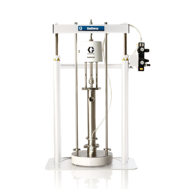 BOMBA NEUMÁTICA DE PISTON DE CEBADO GRACO – SaniForce 5:1