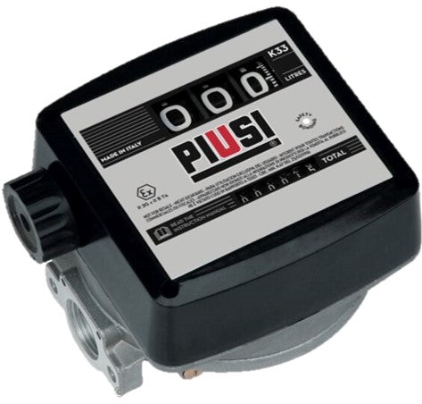 MEDIDOR DE FLUJO PIUSI PARA COMBUSTIBLE 1 ” 3 DIGITOS