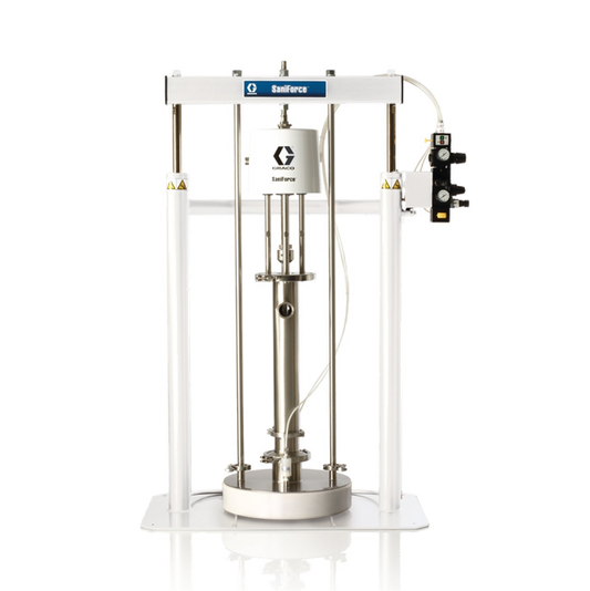 BOMBA NEUMÁTICA DE PISTON DE CEBADO GRACO – SaniForce 5:1